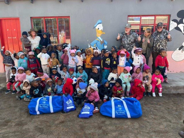 School and Medical Supplies are Delivered to South Africa